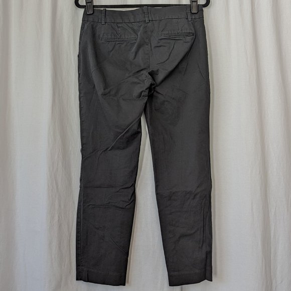 J Crew Black Cafe Capri Pants Size 2 - Picture 9 of 11